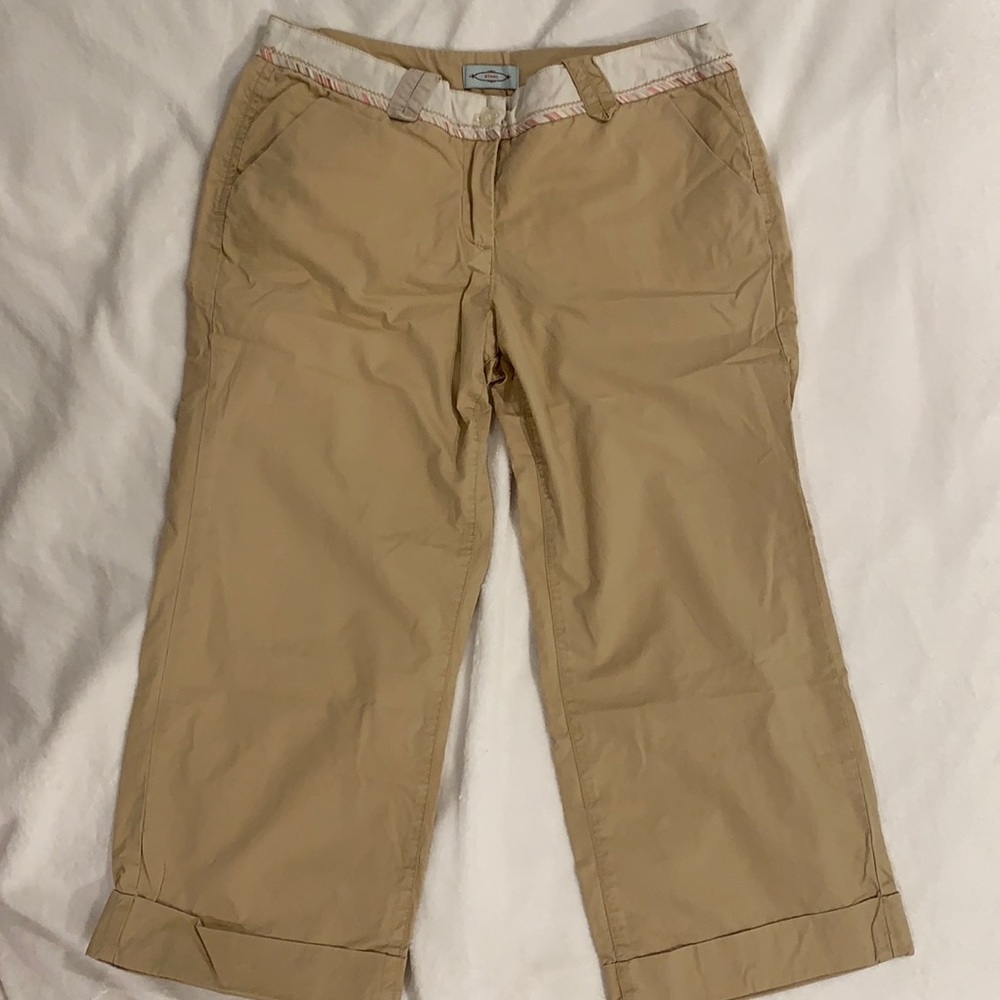 Sitwell Capri pants like new so cute sz 6 made by Anthropologie